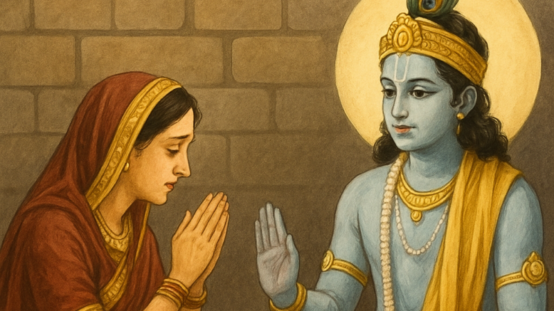 कुंती ने श्रीकृष्ण से दुख क्यों मांगे? एक अनसुना वरदान