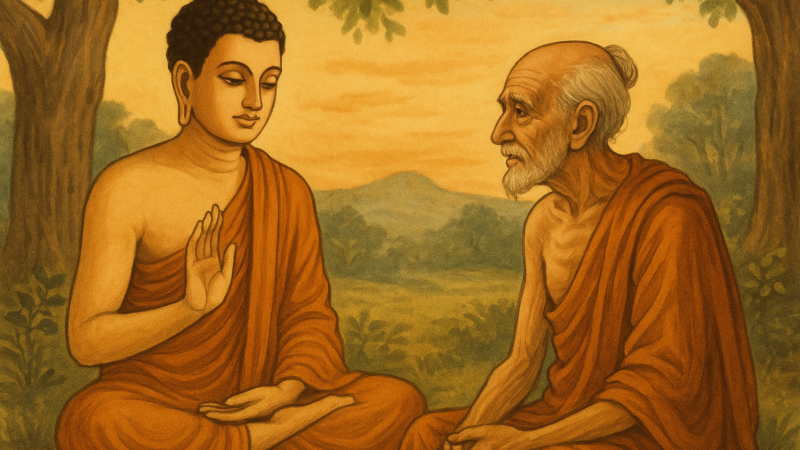 ज्ञान की कोई उम्र नहीं होती: गौतम बुद्ध और वृद्ध शिष्य की अमर कथा